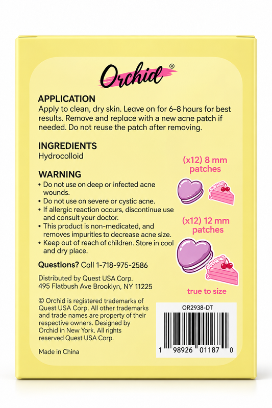 Parches para Acne - Orchid