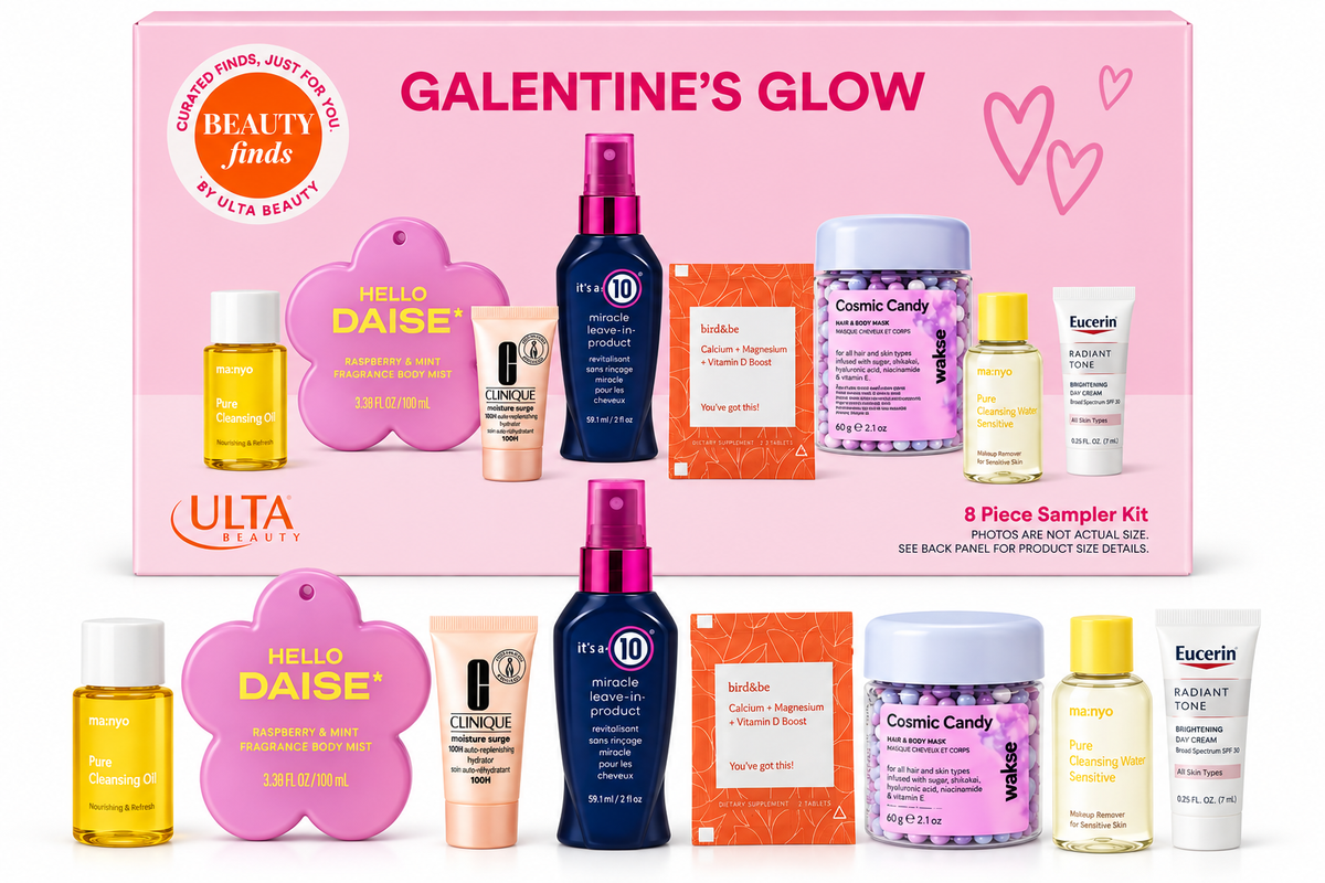 Set de Belleza Galentine’s Glow de 8 piezas - Ulta Beauty