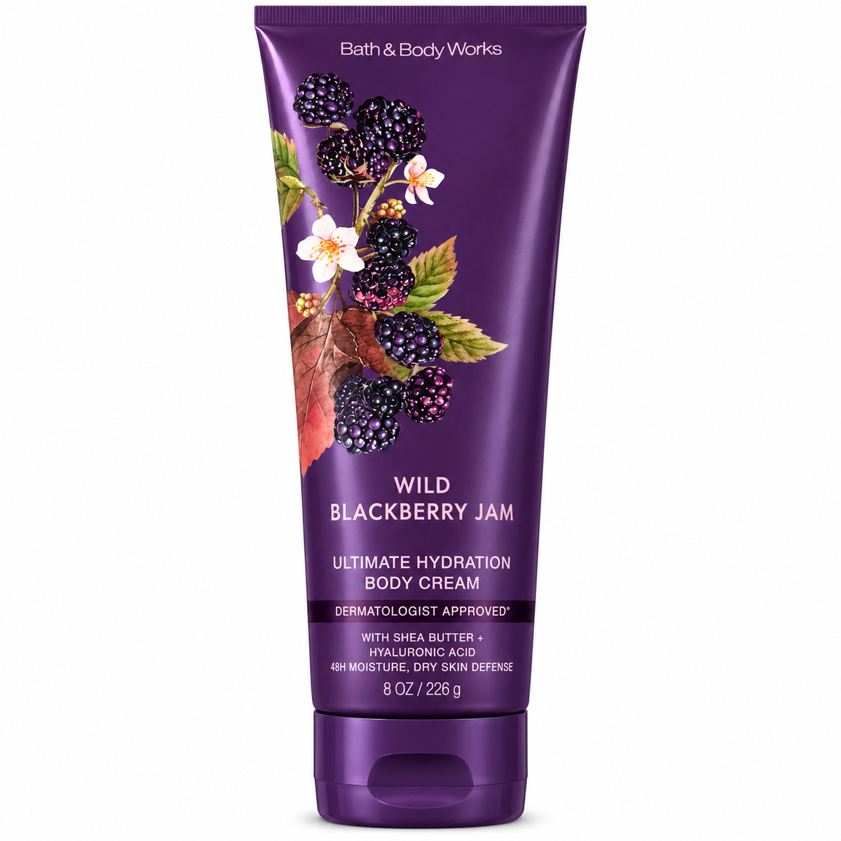 Wild Blackberry Jam Ultimate Hydration Body Cream – Bath & Body Works 💜
