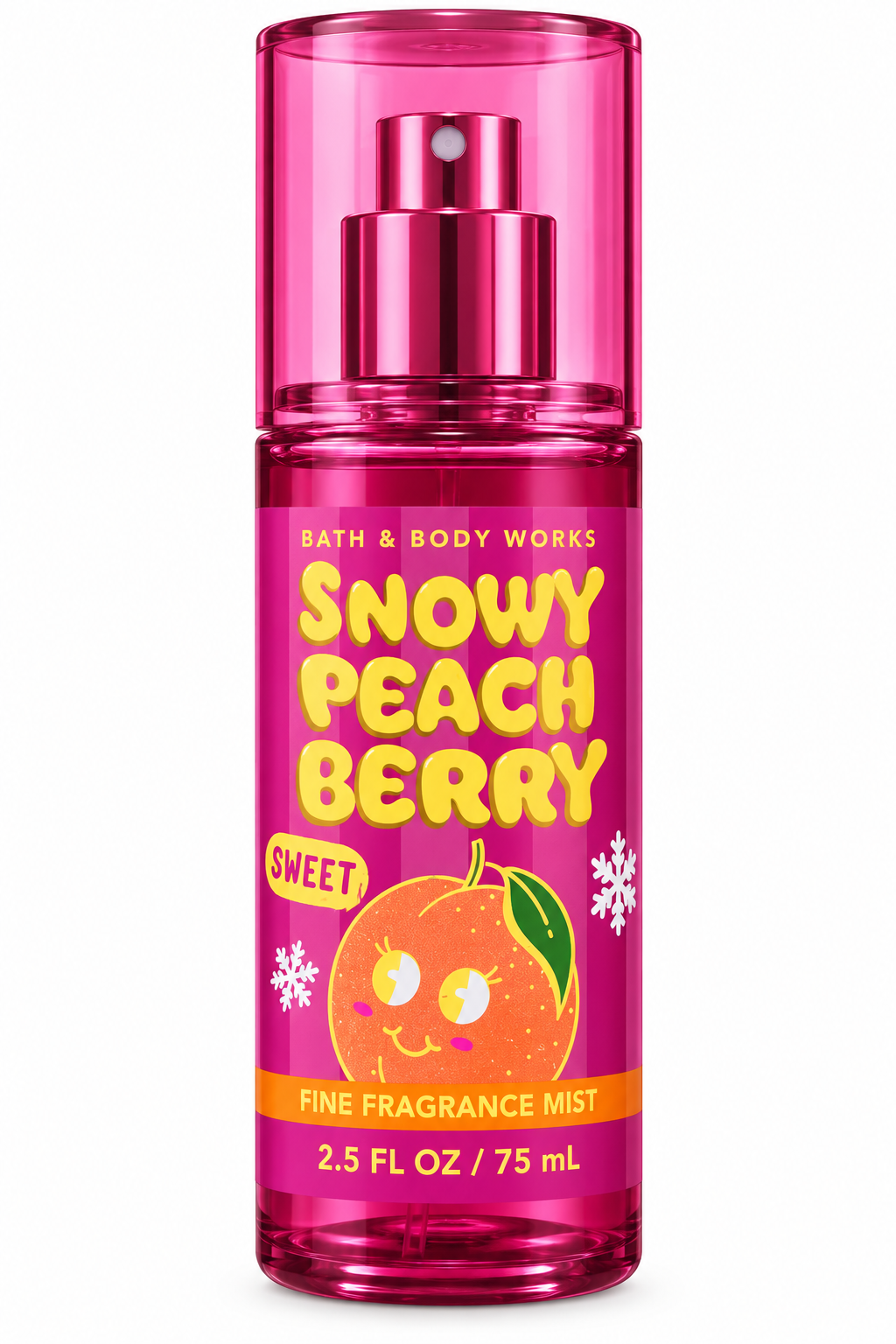 🍑 Snowy Peach Berry Fine Fragrance Mist – Bath & Body Works