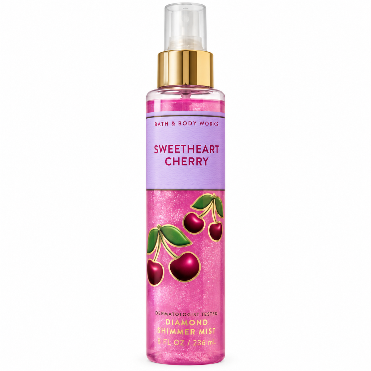 Sweetheart Cherry Diamond Shimmer Mist - Bath & Body Works 🍒✨