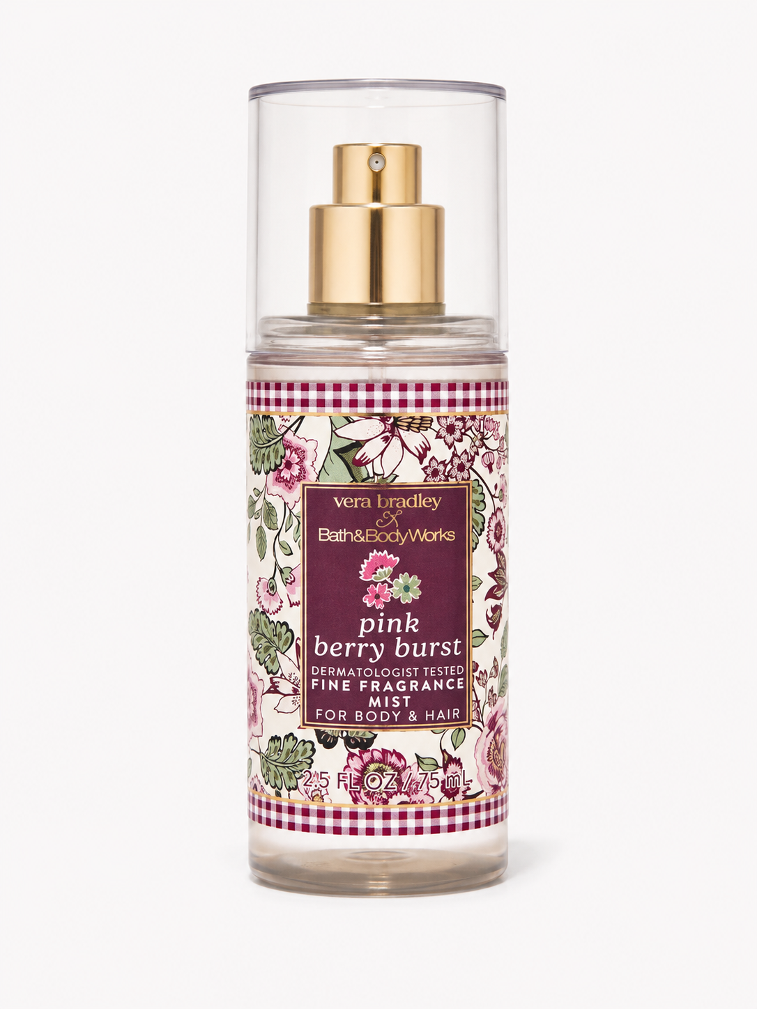 Mini Fine Fragrance Mist Pink Berry Burst - Vera Bradley x Bath & Body Works