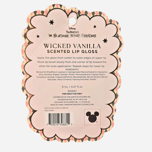 Disney The Nightmare Before Christmas Wicked Vanilla Lip Gloss