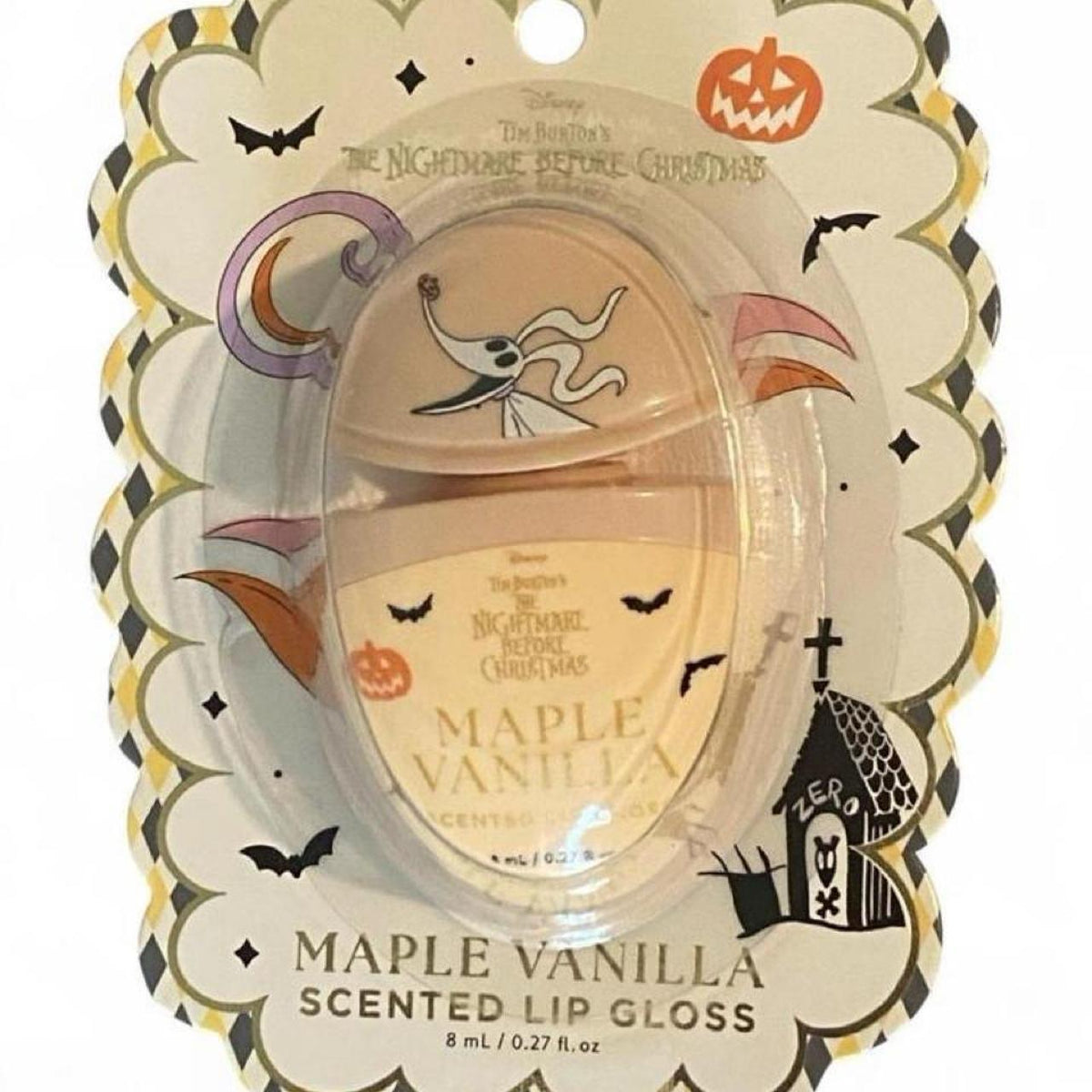 Disney The Nightmare Before Christmas Maple Vanilla Lip Gloss 🎃