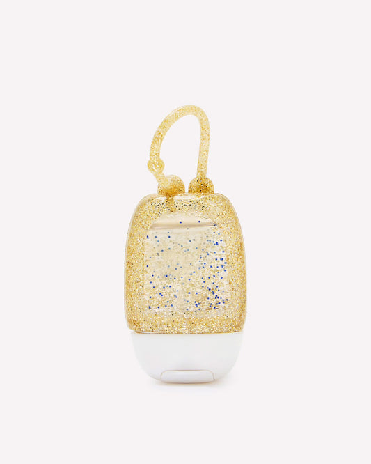Holder para Hand Sanitizer Gold Glitter – Bath & Body Works