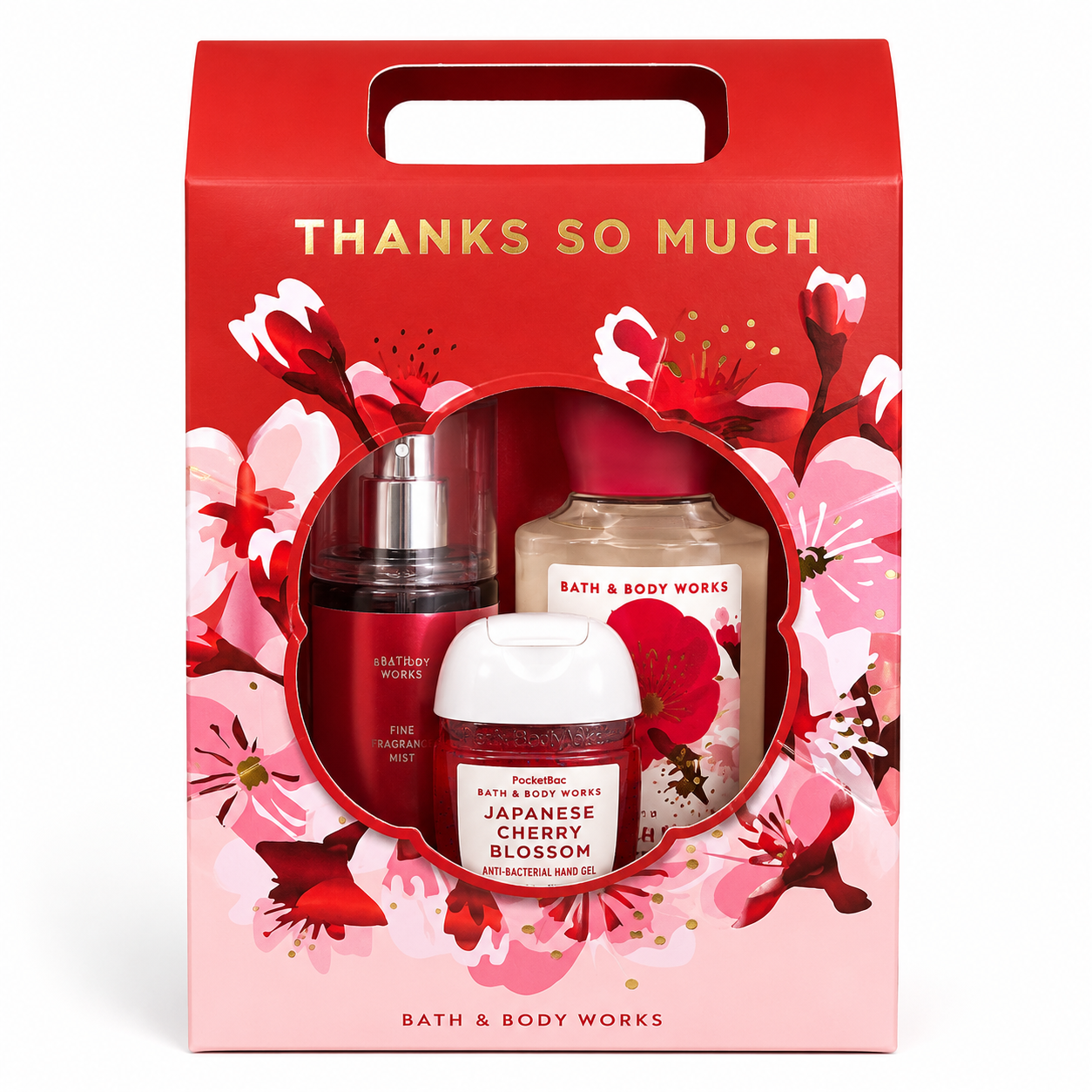 Set de regalo Japanese Cherry Blossom Thanks So Much - Bath & Body Works