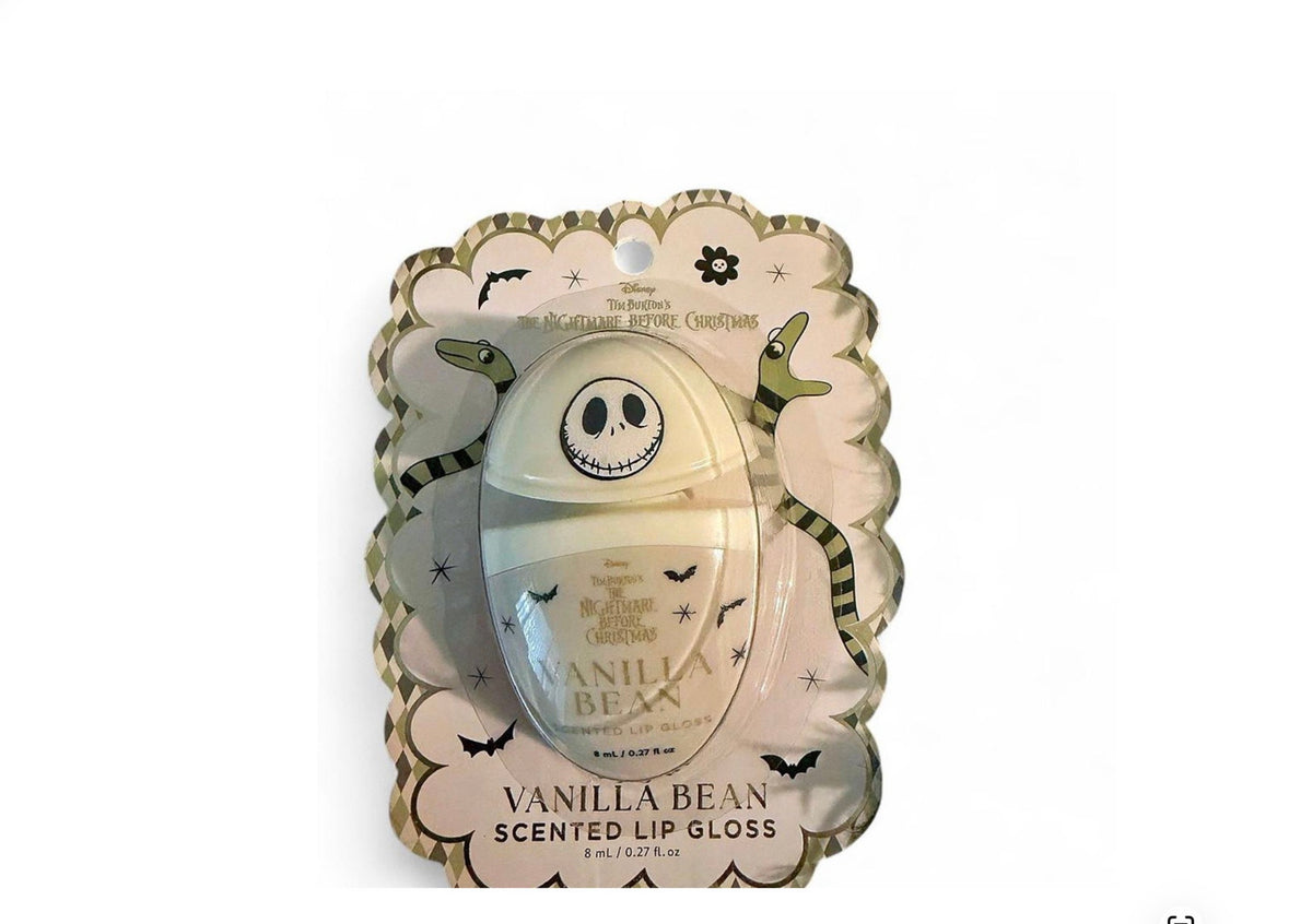 Disney The Nightmare Before Christmas Vanilla Bean Lip Gloss 🖤
