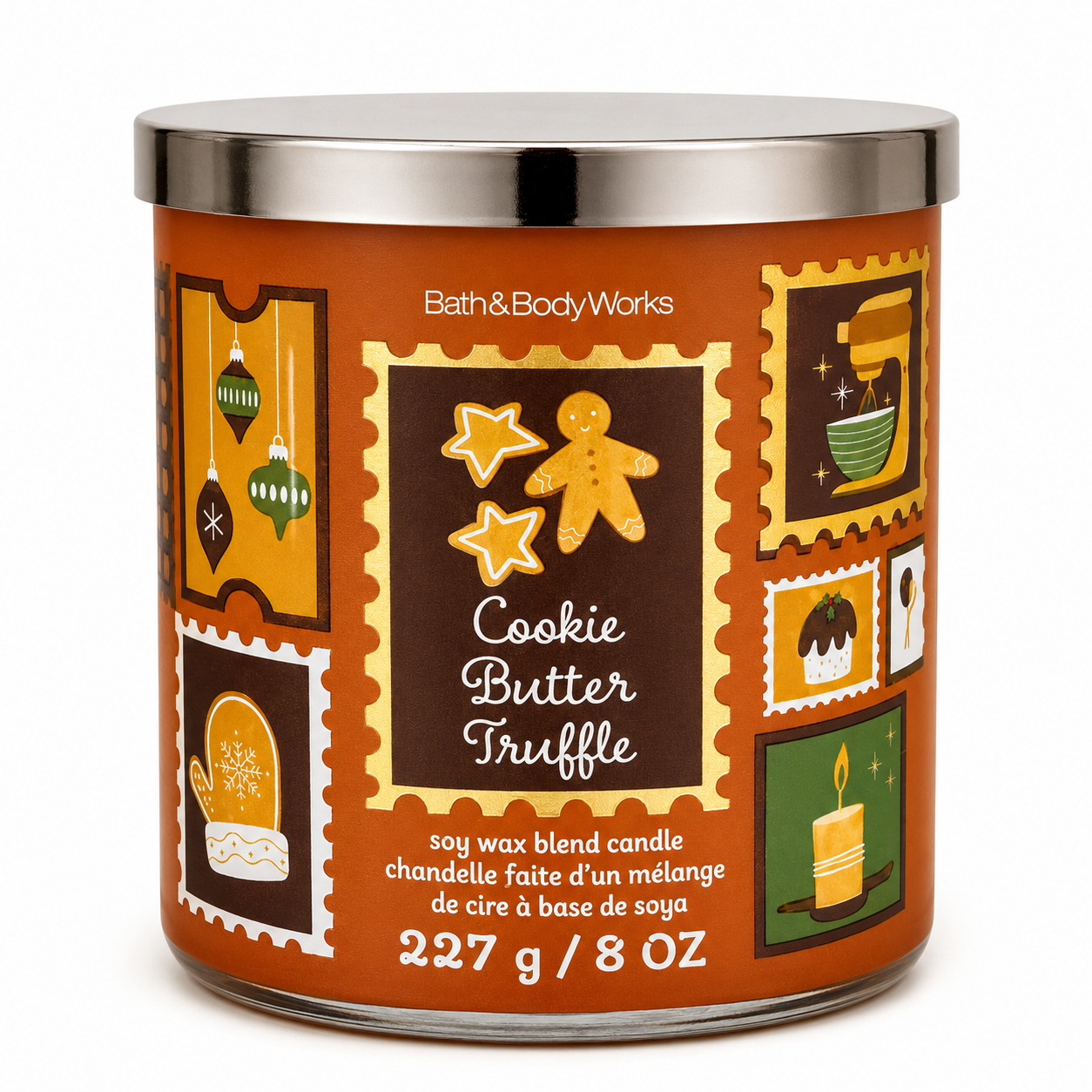 Cookie Butter Truffle Vela 8 oz – Bath & Body Works