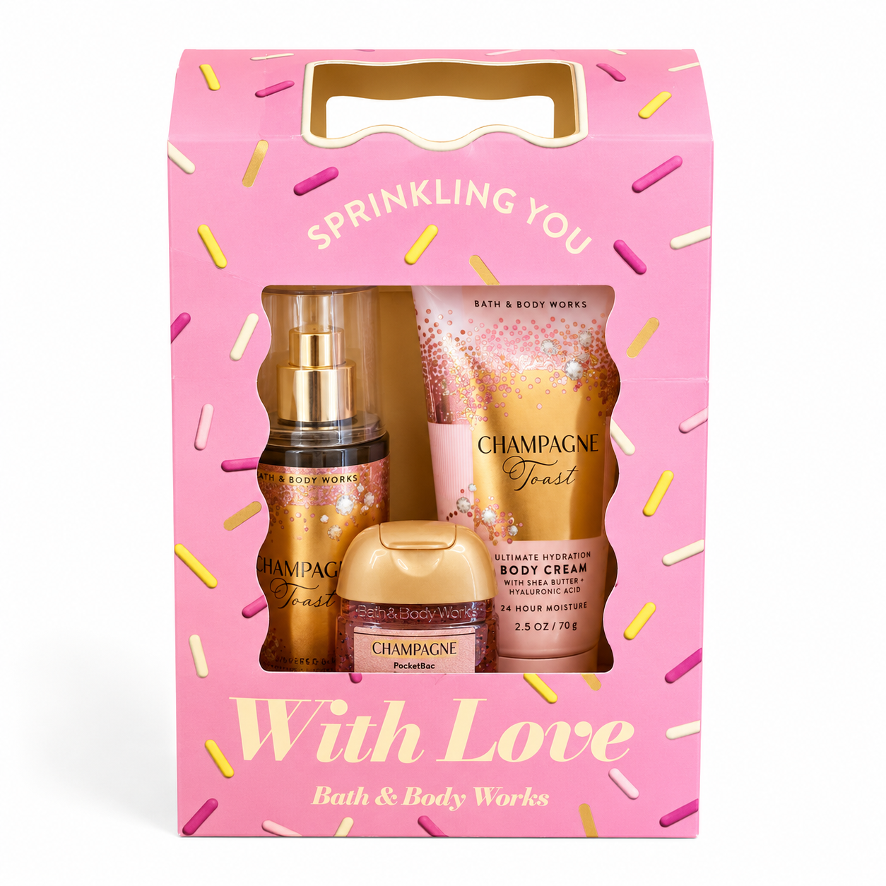 Set de regalo Champagne Toast With Love - Bath & Body Works