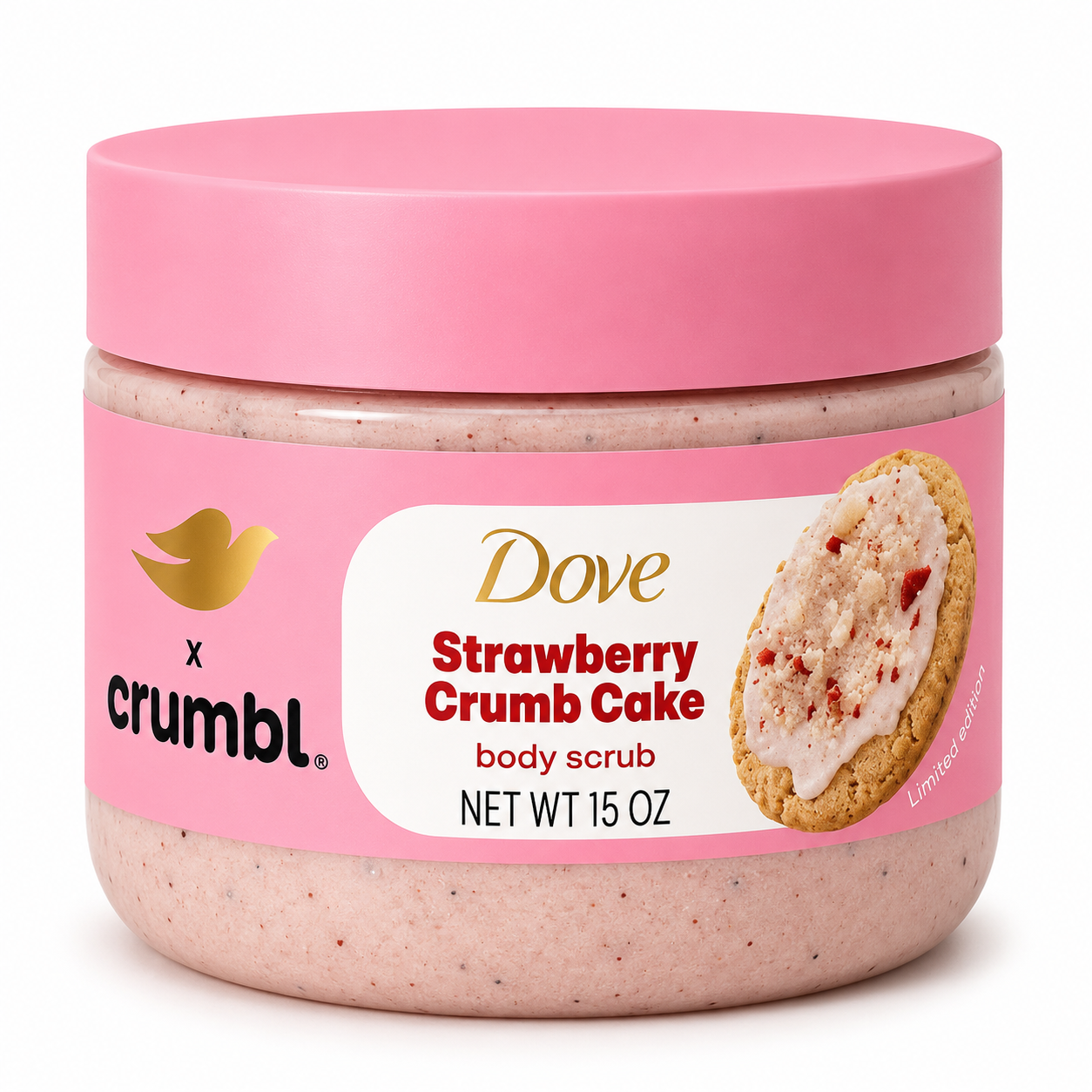 Exfoliante Corporal Strawberry Crumb Cake Crumbl – Dove