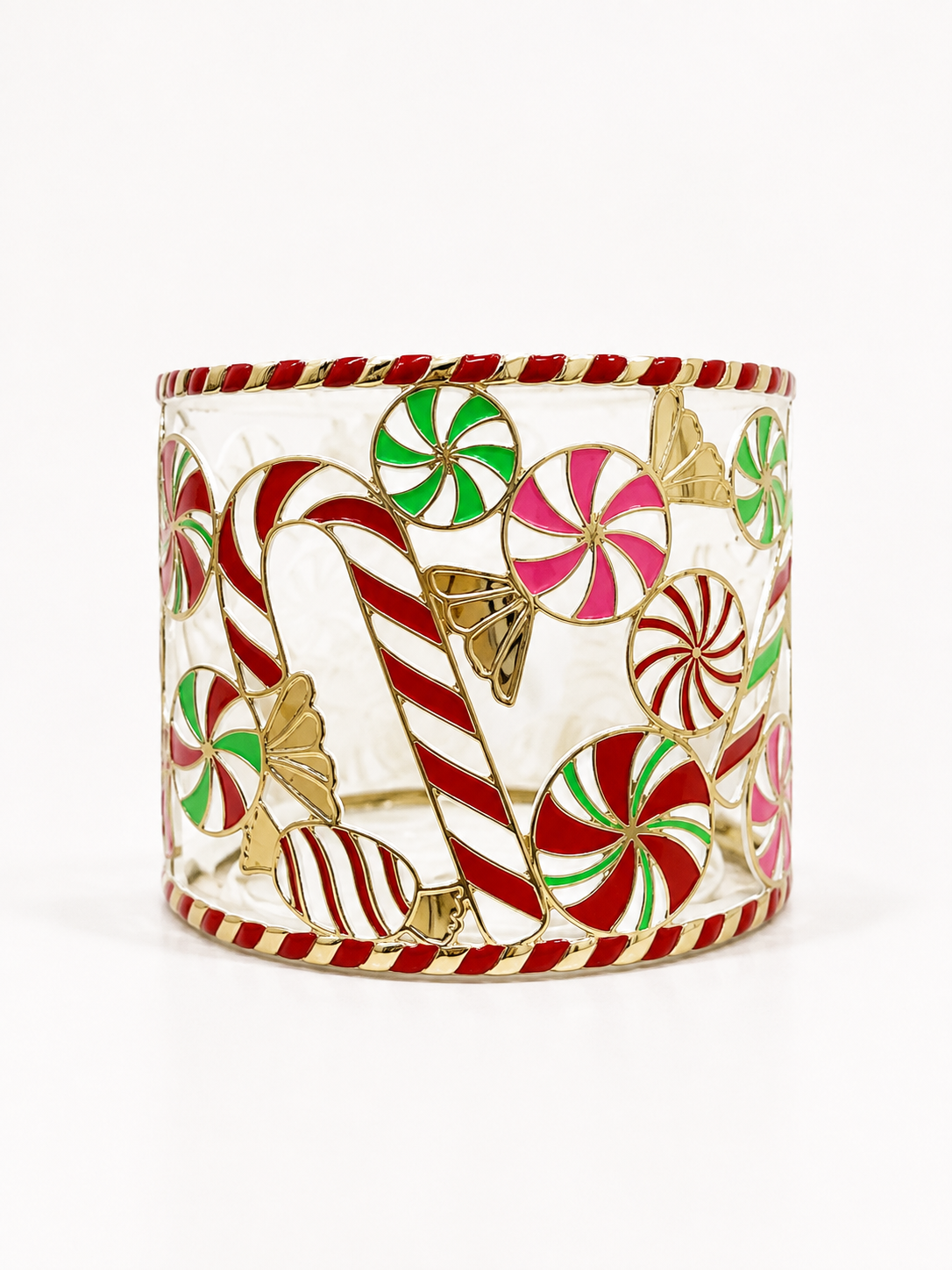 Portavela Candy Cane & Peppermint - Bath & Body Works