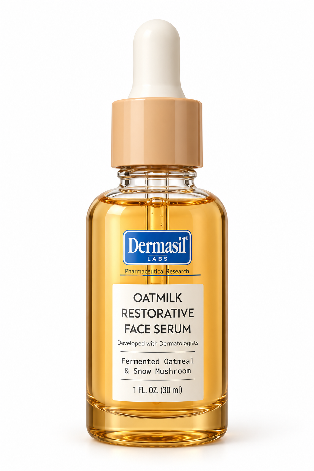 Sérum Facial Restaurador con Avena Dermasil – 30 ml