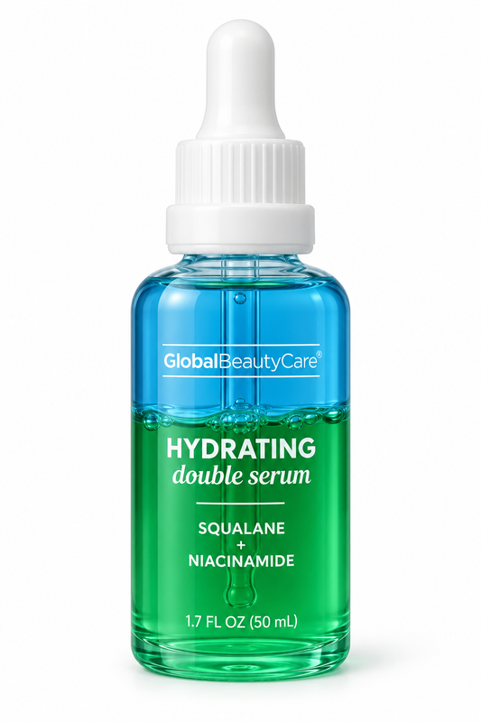 Doble Sérum Facial Hidratante con Escualano y Niacinamida – Global Beauty Care 50 ml