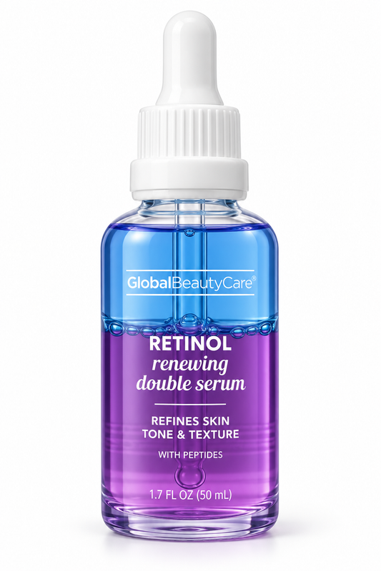 Doble Sérum Facial Renovador con Retinol y Péptidos – Global Beauty Care 50 ml