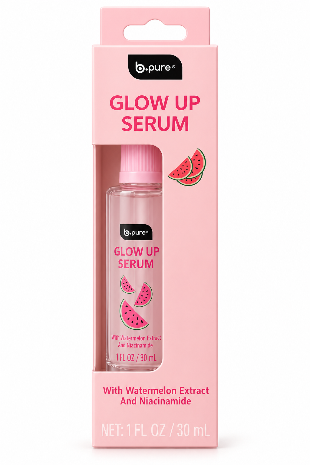 Sérum Iluminador Glow Up con Sandía y Niacinamida – b.pure