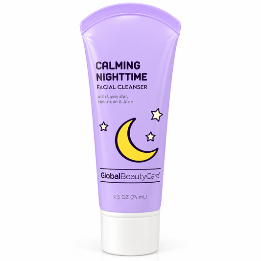 Limpiador Facial Nocturno Calmante con Lavanda, Melatonina y Aloe – Global Beauty Care