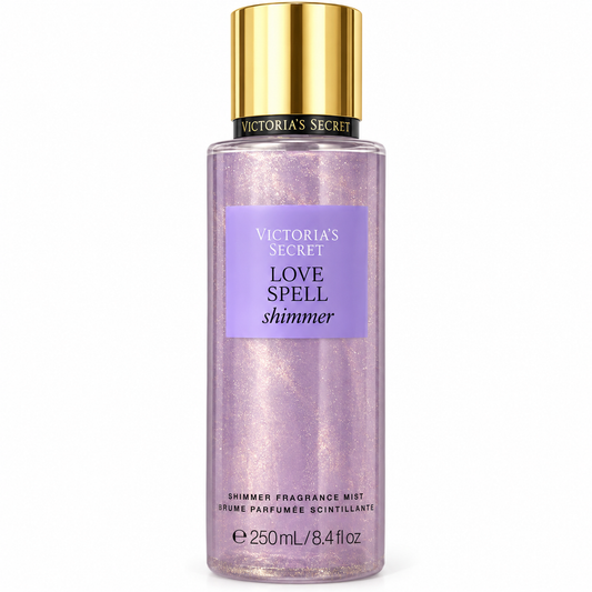 Body Mist con Brillos Love Spell Shimmer – Victoria’s Secret 250 ml