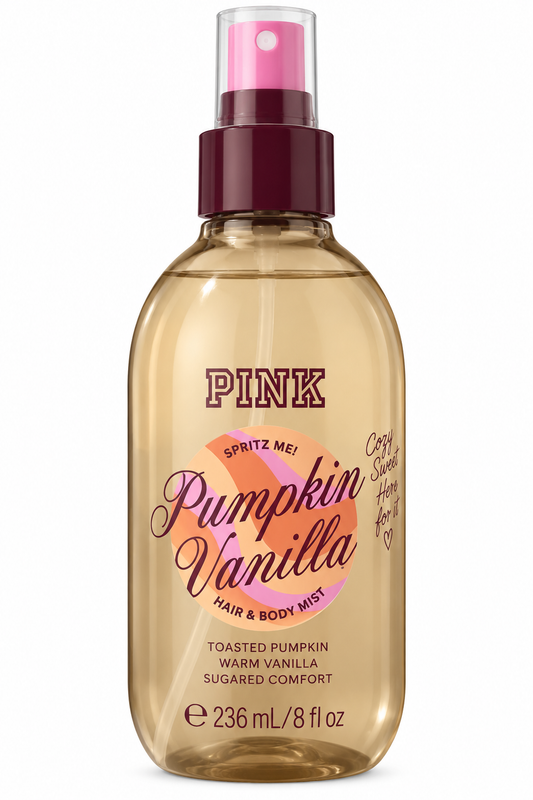 Bruma para Cabello y Cuerpo Pumpkin Vanilla – PINK Victoria’s Secret 236 ml