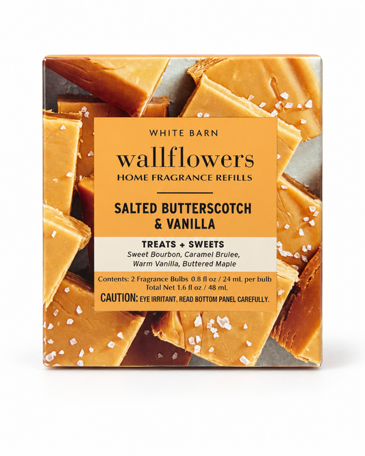 Refill Wallflowers Salted Butterscotch & Vanilla 2pz – Bath & Body Works