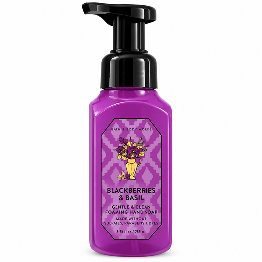 Jabón Espumoso Blackberries & Basil – Bath & Body Works