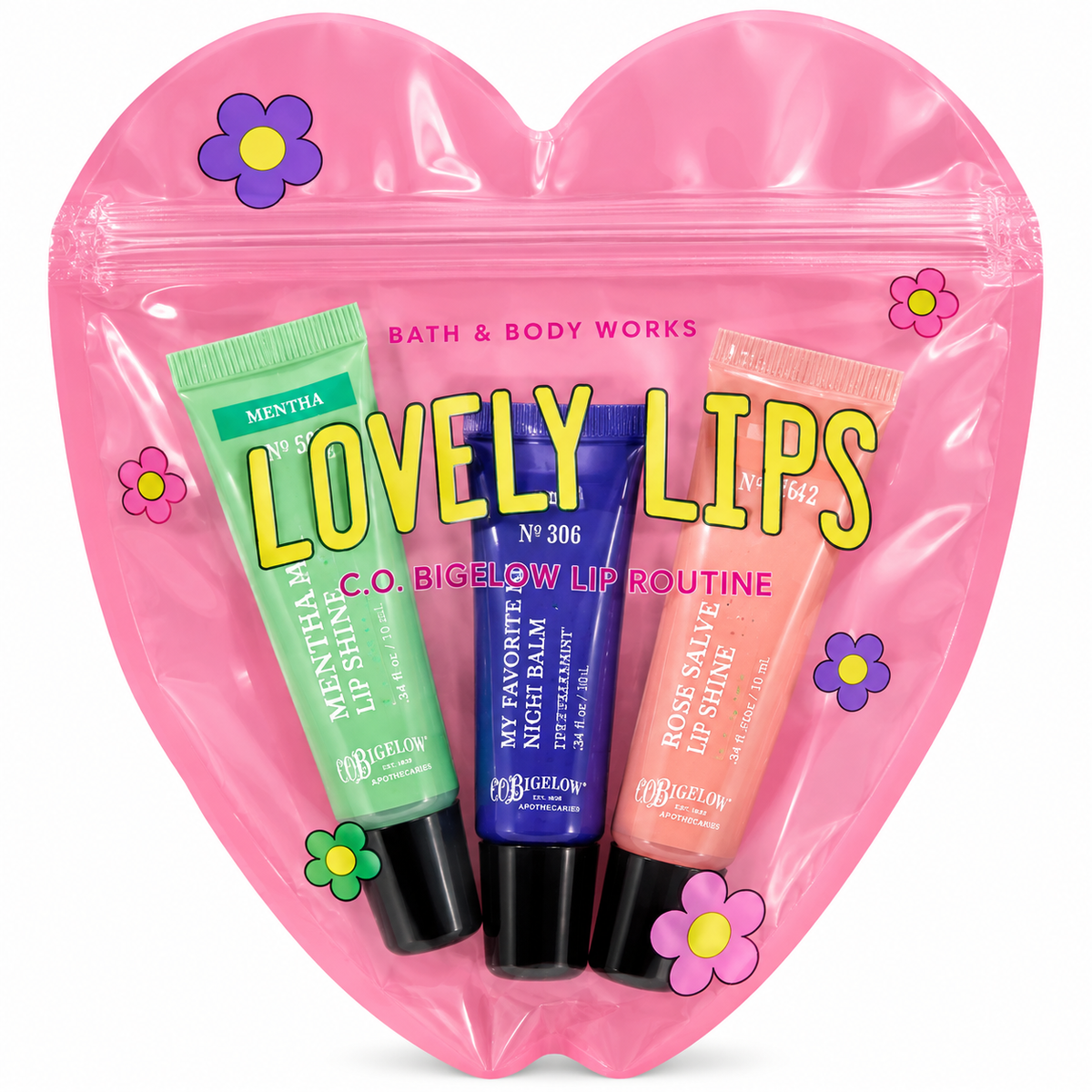 Set de Cuidado para Labios C.O. Bigelow, 3 piezas - Bath & Body Works