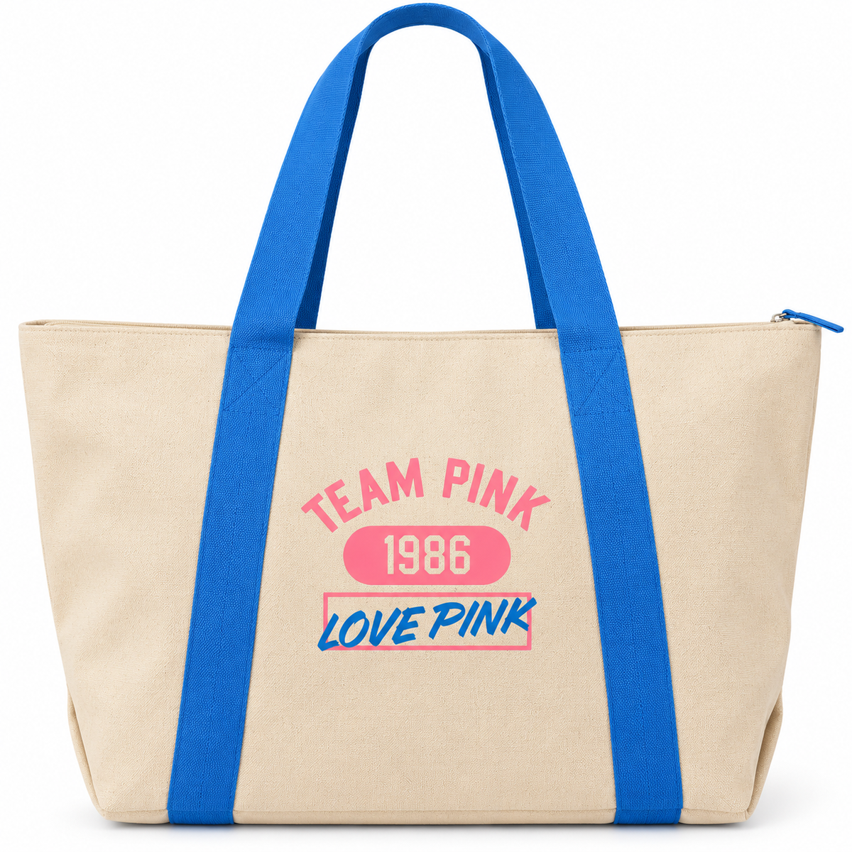 Bolsa Tote Team Pink 1986 – PINK Victoria’s Secret 💙