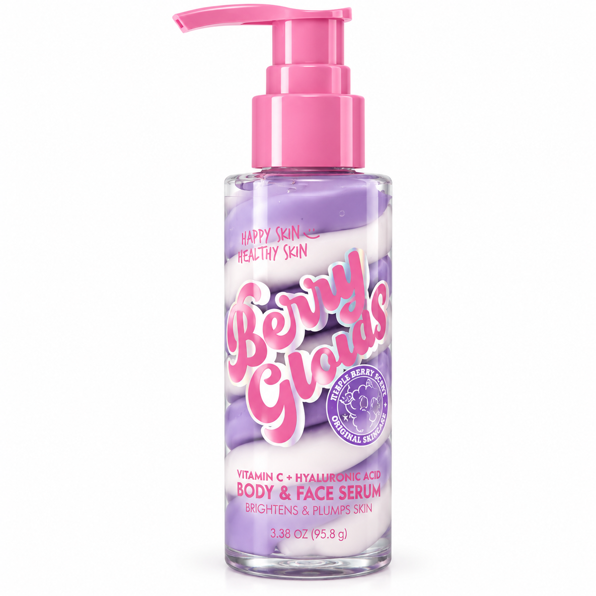Berry Clouds Body & Face Serum con Vitamina C + Ácido Hialurónico 🍇💗
