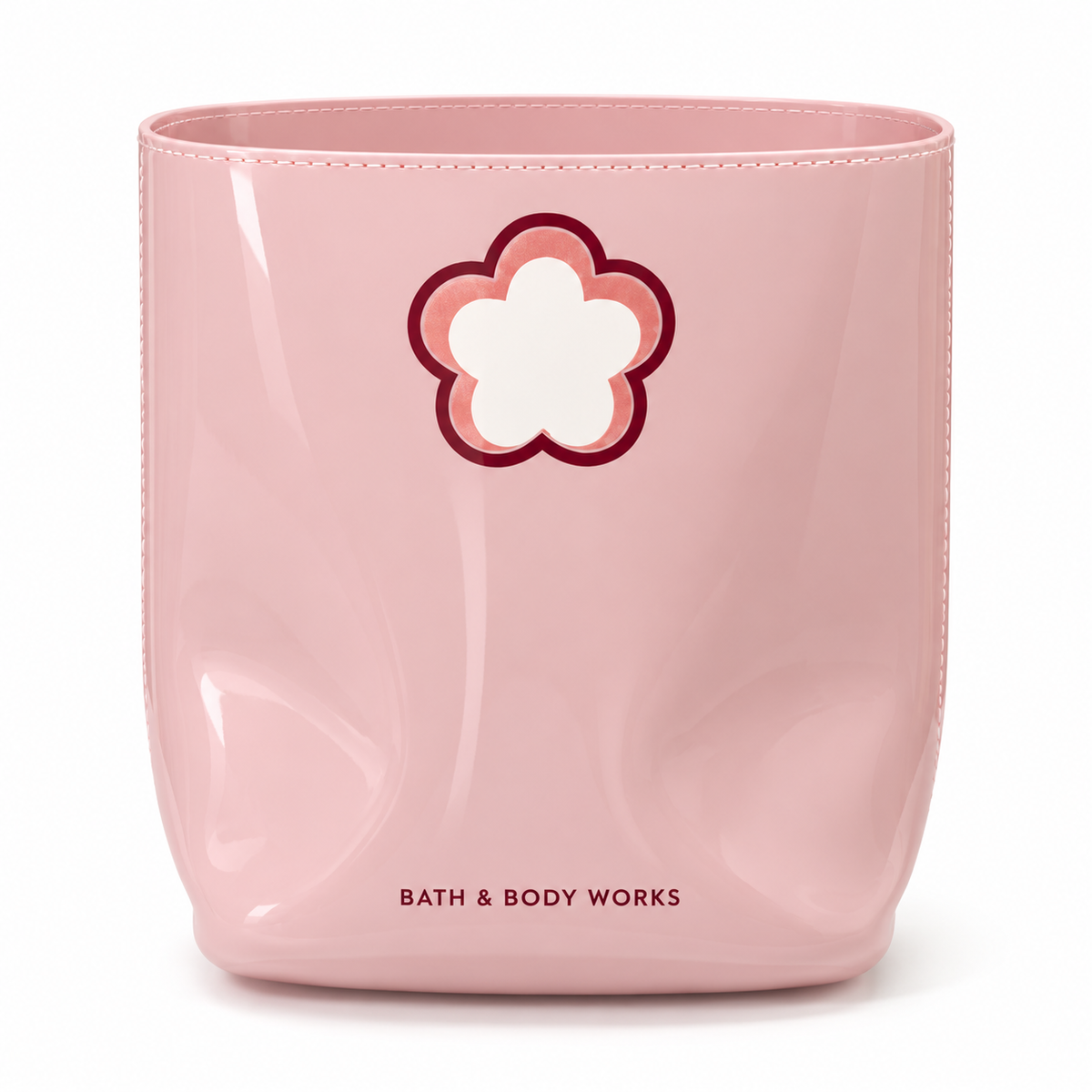 Mini Bolsa Rosa con Flor – Bath & Body Works 🌸