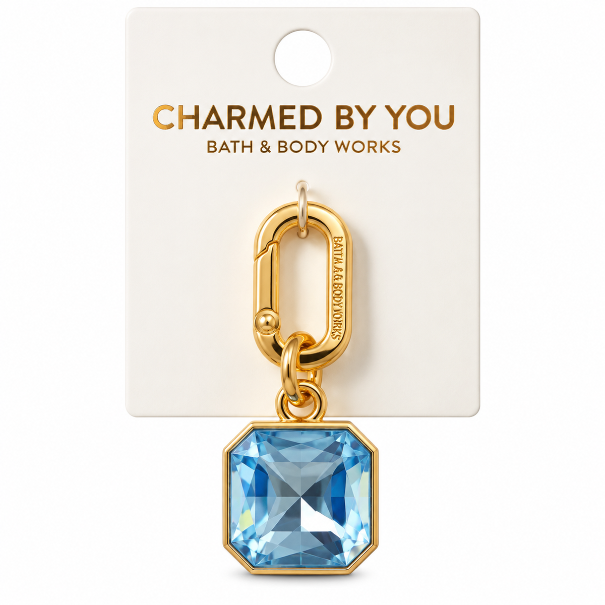 💎 Blue Gem Charmed By You Charm – Bath & Body Works
