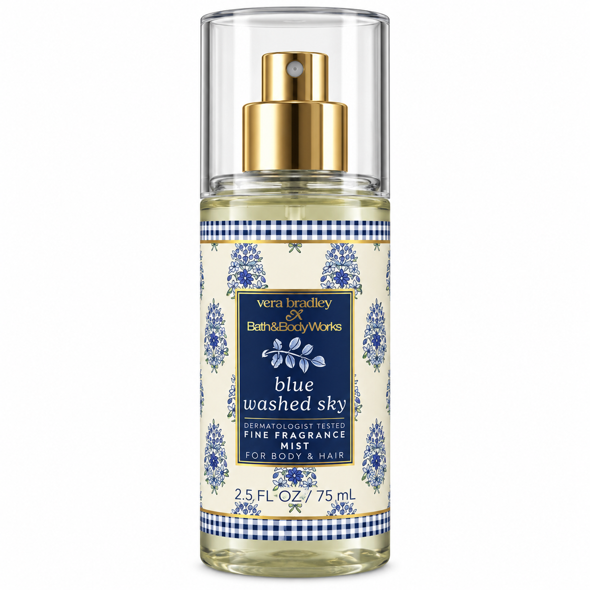 💙 Blue Washed Sky Fine Fragrance Mist – Bath & Body Works x Vera Bradley