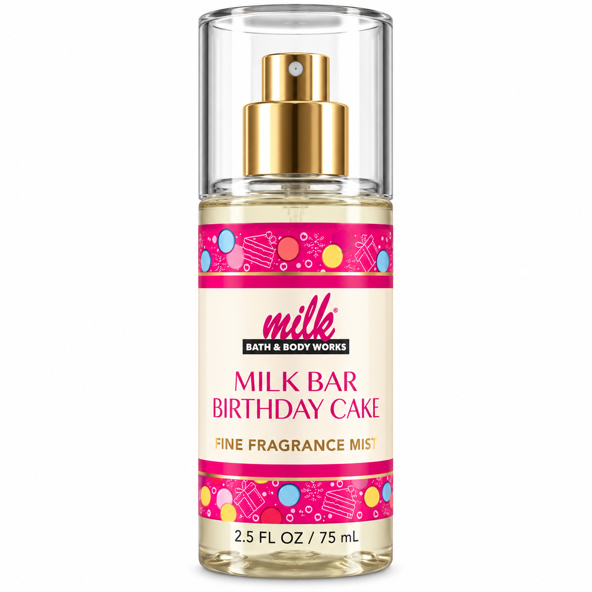 Milk Bar Birthday Cake Fine Fragrance Mist 75 ml – Bath & Body Works
