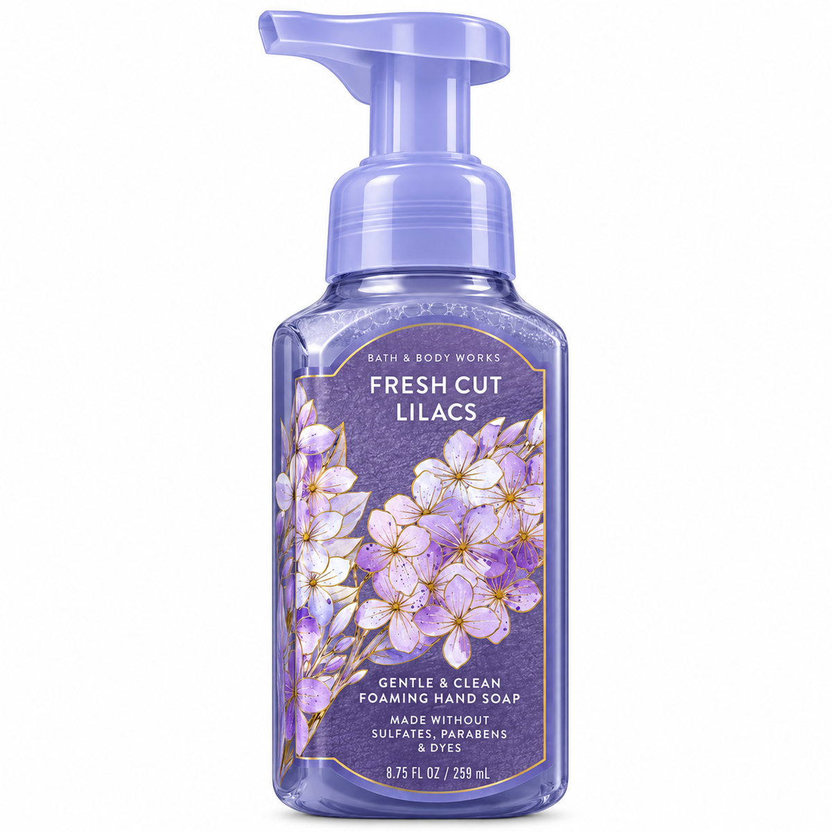 Jabón Espumoso para Manos Fresh Cut Lilacs 259 ml - Bath & Body Works