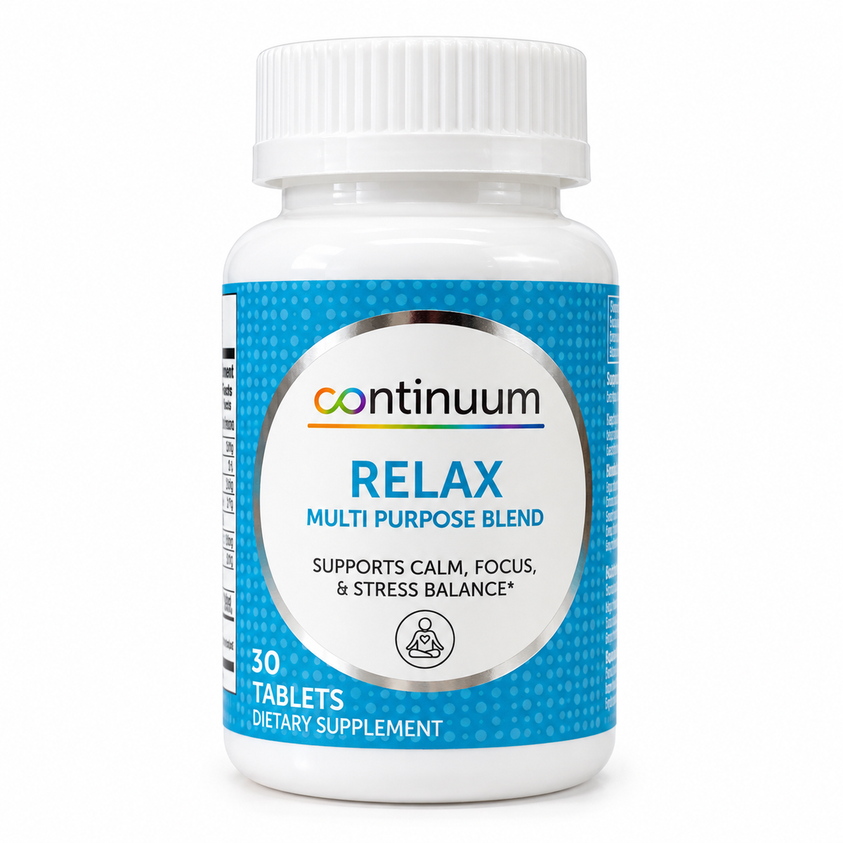 Relax Multi Purpose Blend 30 Tabletas - Continuum 💙