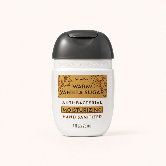 Mini gel antibacterial Warm Vanilla Sugar Moisturizing - Bath & Body Works