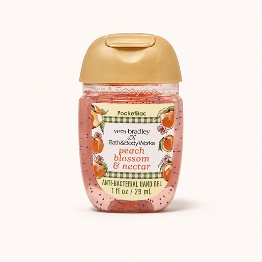 Mini gel antibacterial Vera Bradley Peach Blossom & Nectar - Bath & Body Works