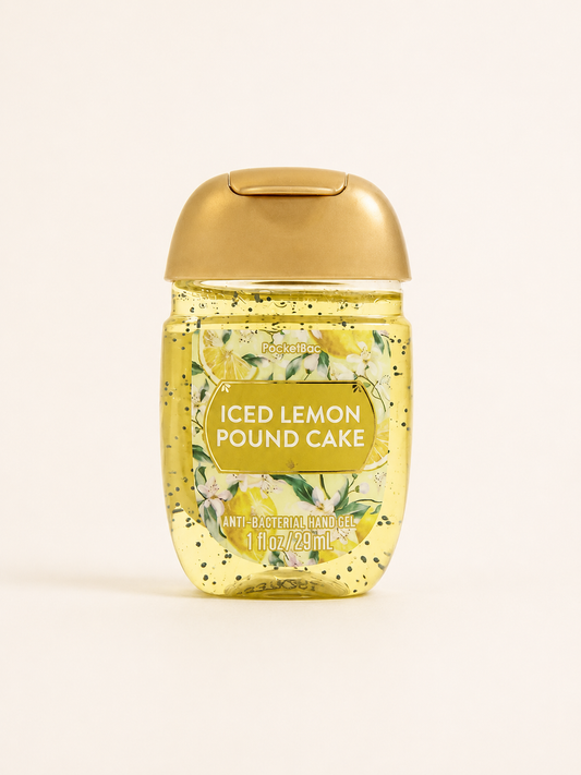 Mini gel antibacterial Iced Lemon Pound Cake - Bath & Body Works