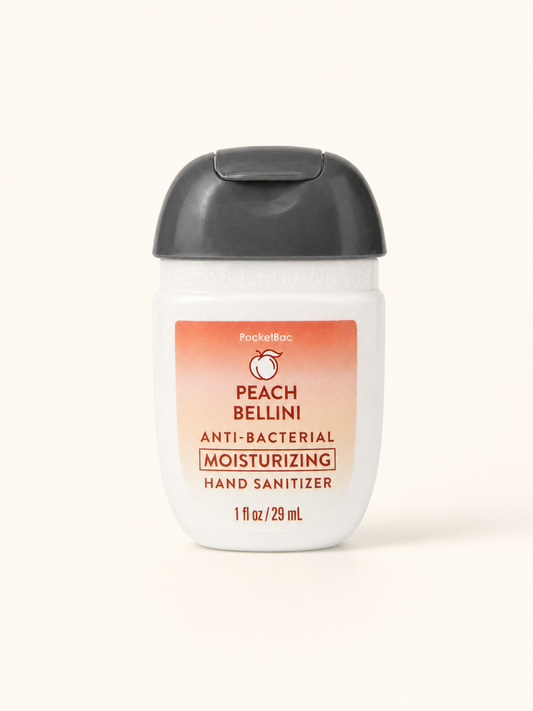 Mini gel antibacterial Peach Bellini Moisturizing - Bath & Body Works