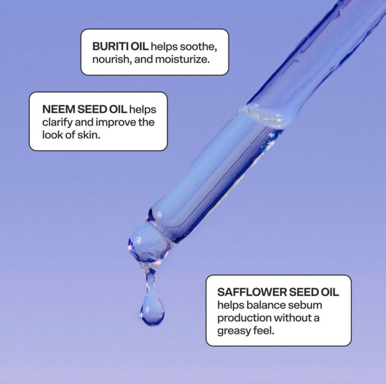 Serum Facial Float On Soothing Face Oil 30 ml - Bubble
